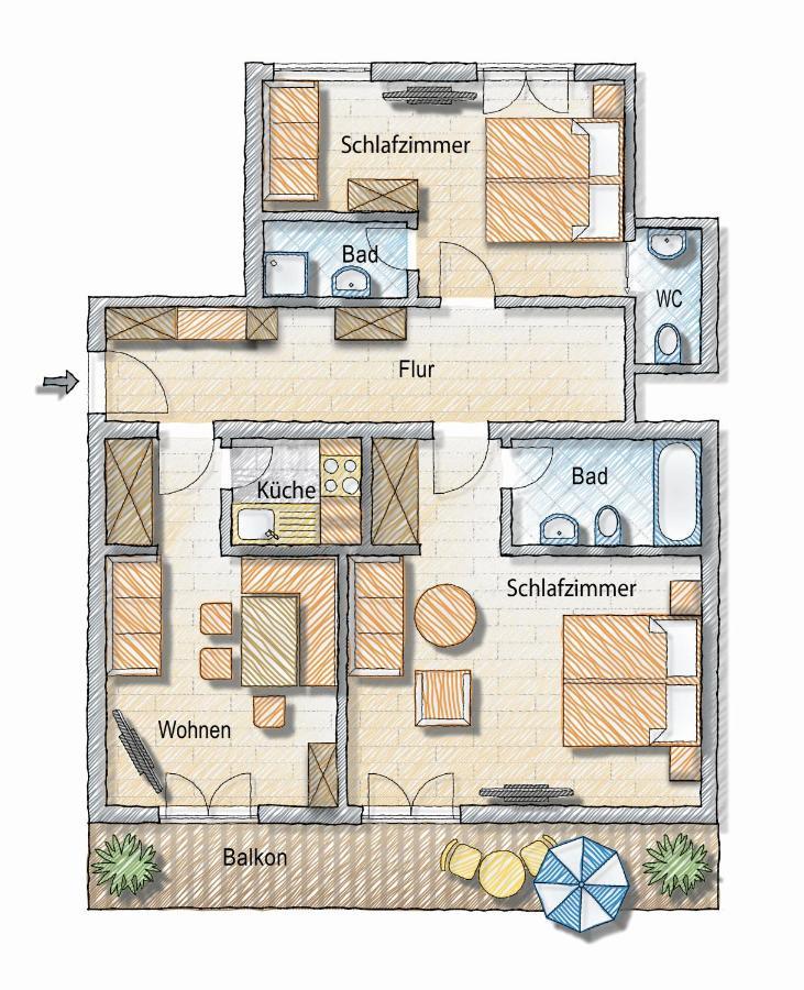 Apartamento Haus Bartlmae Lofer Exterior foto